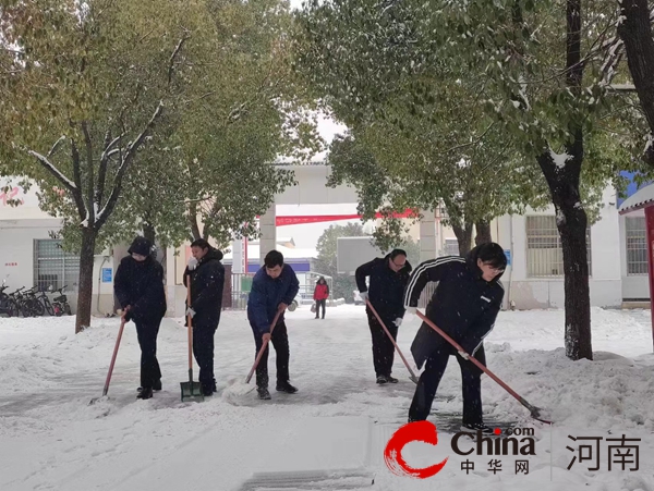 驻马店市驿城区老河乡：“雪”战到底保平安 人大代表暖民心