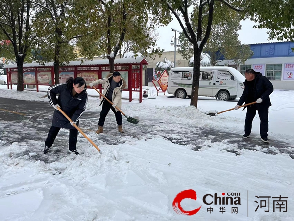 驻马店市驿城区老河乡：“雪”战到底保平安 人大代表暖民心